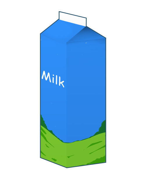 牛奶盒图片下载