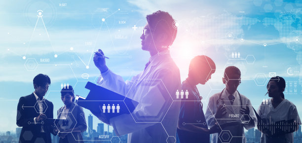 亚洲的专业职业。亚洲的科学家。医疗职业。重要的工人。图片下载