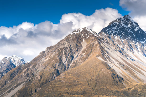 新西兰南岛库克山国家公园的美景图片下载