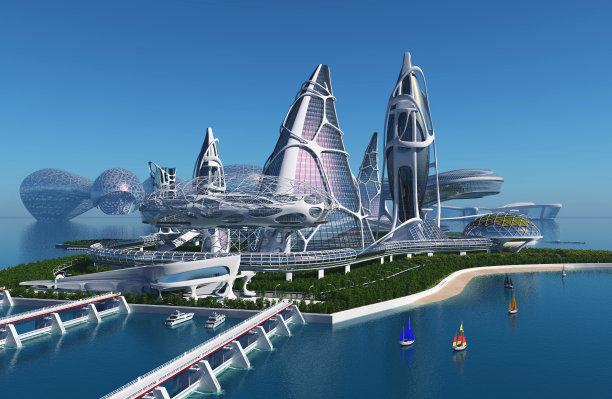 建筑群图片下载