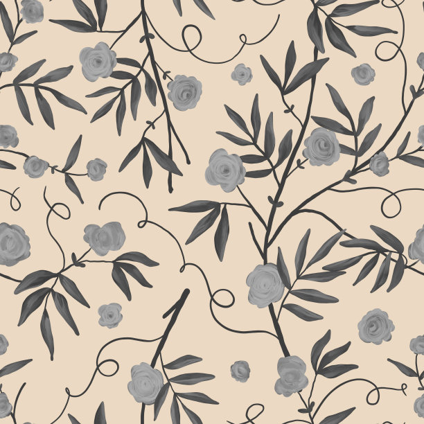 花卉无缝模式图片下载