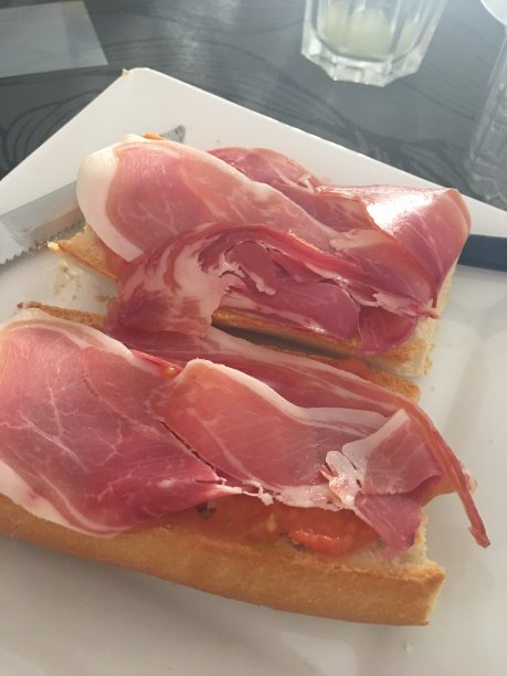 面包和火腿图片下载