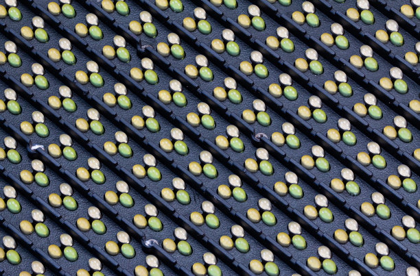 特写，led显示屏模块户外，全彩详细照片的led电子数字led显示全彩led图片下载