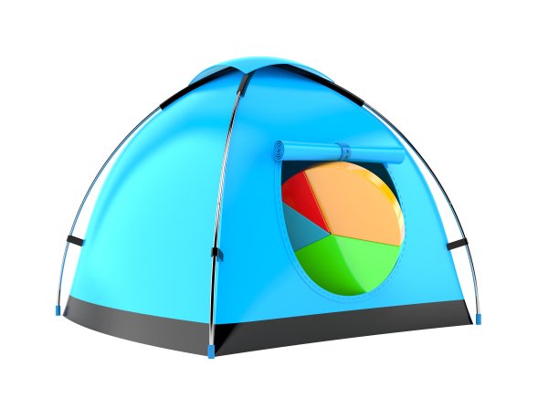 帐篷内饼图图片下载
