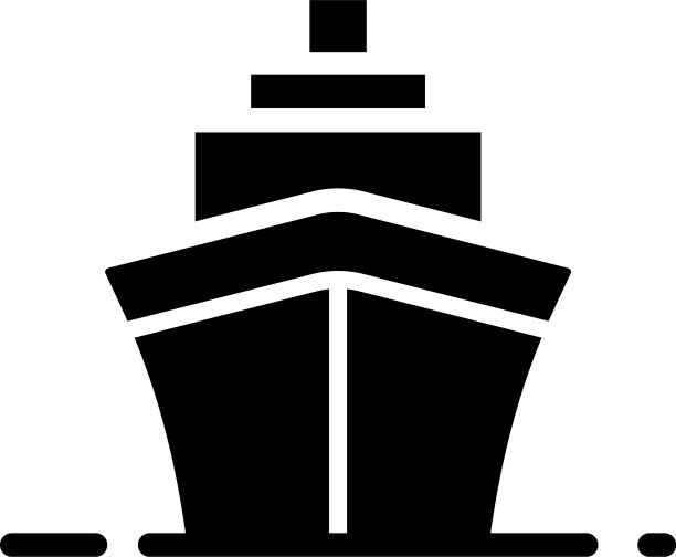 船舶-货物图标设计模板图片下载