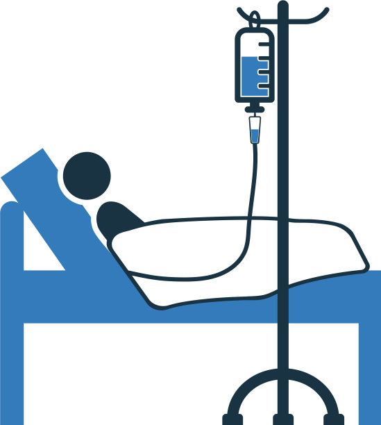 病人在床上图标图形图片下载