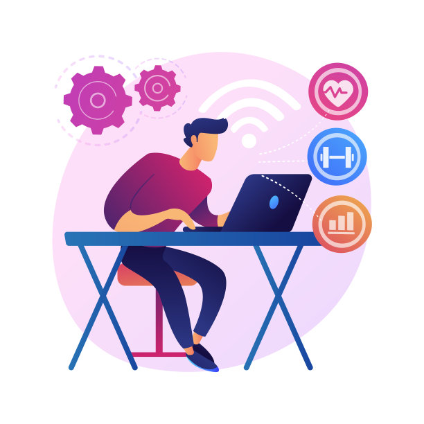 健康监测系统概念隐喻图片下载