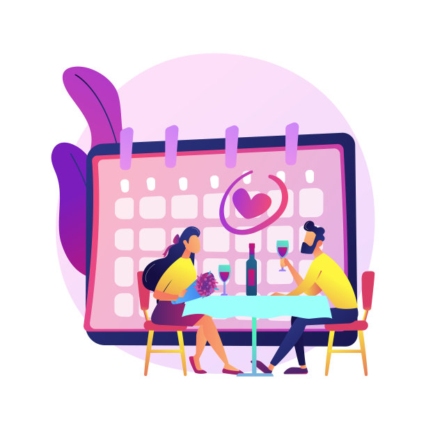 浪漫约会概念隐喻图片下载