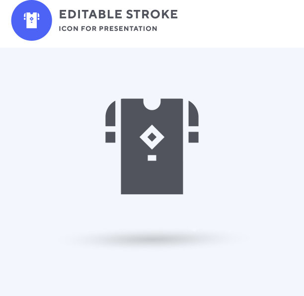 t恤图标填充平面标志实心图片下载