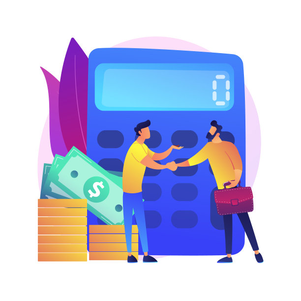 计算器与数字概念隐喻图片下载