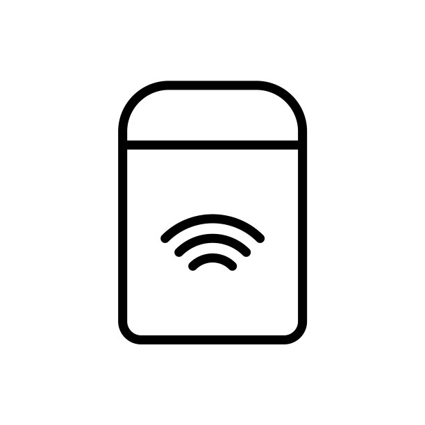 无线充电盒线性图标电线少图片下载