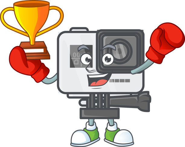 超级酷的拳击赢家动作镜头图片下载