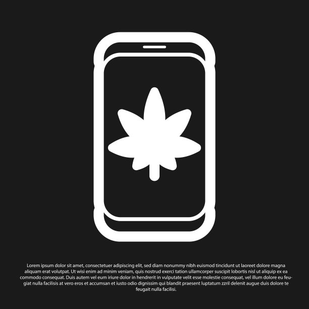 黑色手机和医用大麻还是图片下载