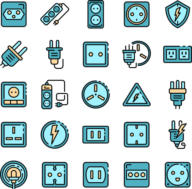 电源插座图标图片下载