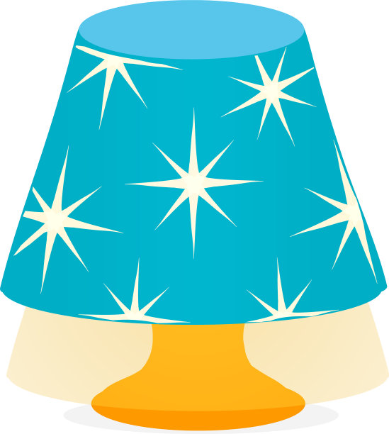 台灯灯图标孤立在白色图片下载