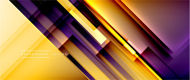 动态线条上的流体颜色梯度流行图片下载