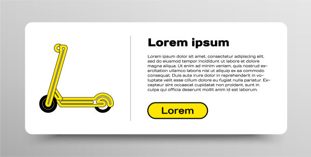 线摩托车图标孤立的白色背景图片下载