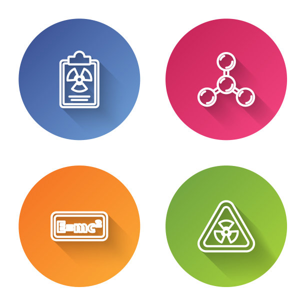 分子设线辐射预警文件图片下载