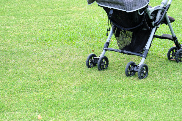 一个家庭来公园散步的画面图片下载