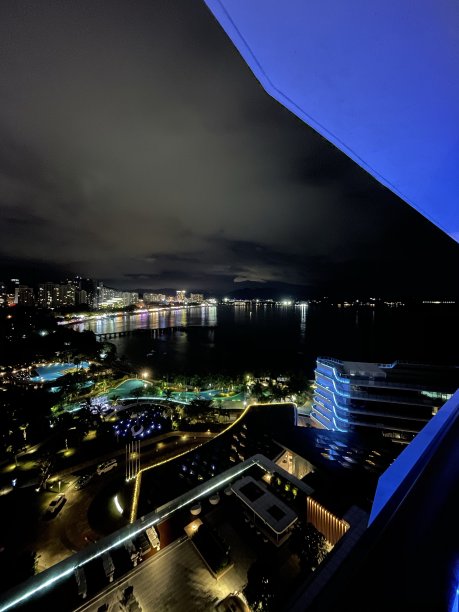 海湾夜景图片下载