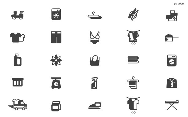 洗衣图标集。包括洗衣粉，洗衣机，新鲜，干净，熨斗等图标。采购产品股票插图图标，洗衣，洗衣机，洗涤股票插图篮子，瓶子，护理，清洁图片下载