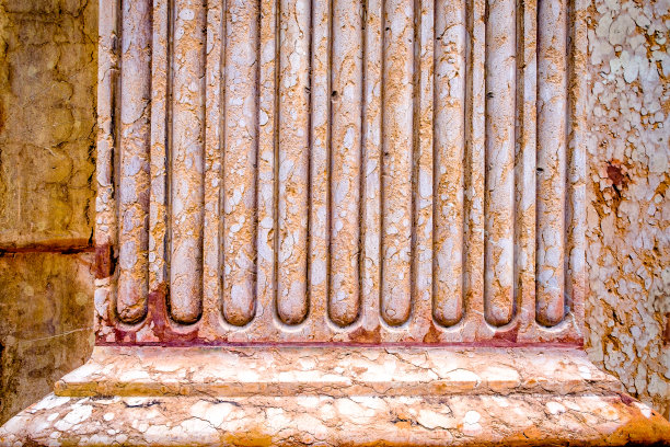 历史建筑的旧柱子图片下载