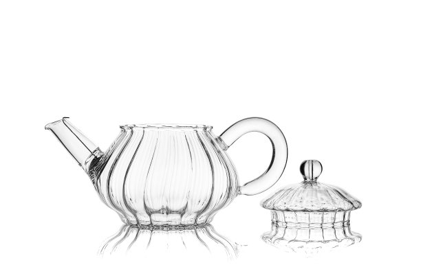 空的玻璃茶壶图片下载