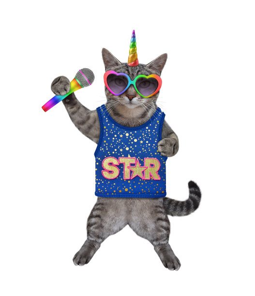 卡提康·格雷唱歌图片下载