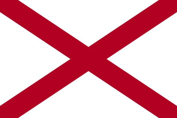 阿拉巴马州旗图片下载