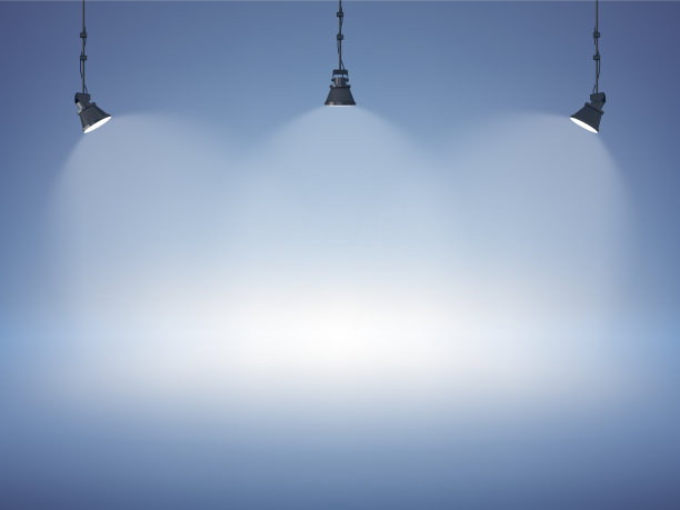 灯光房间展示背景设计图片下载