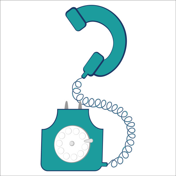 罕见的白色背景的磁盘电话图片下载