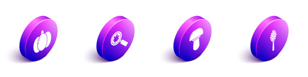 用南瓜叶设置等距南瓜放大镜图片下载