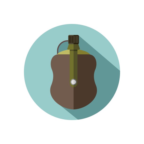 水壶平面插图图片下载