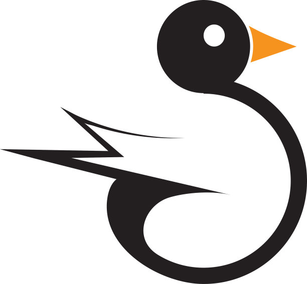 鸭标志图标图片下载