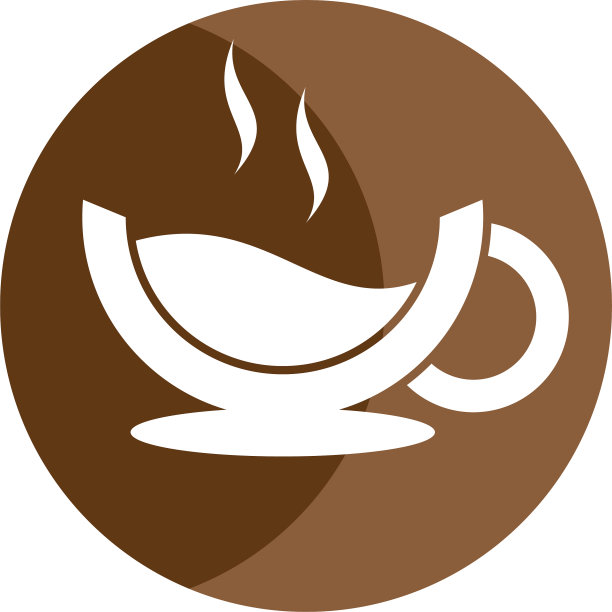 咖啡杯标志图片下载