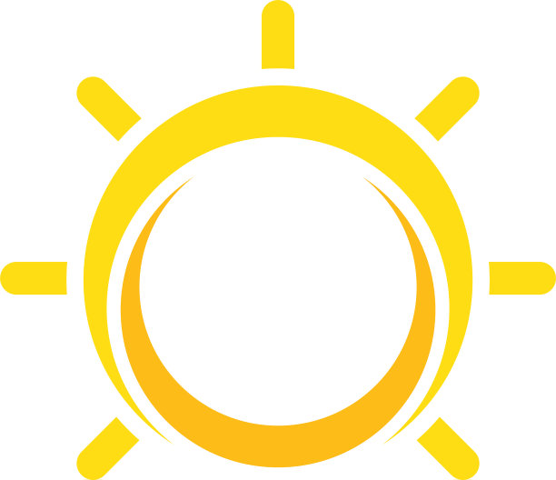 太阳预展标志图片下载