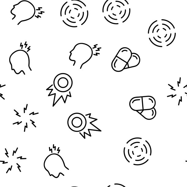 疼痛医疗无缝模式图片下载