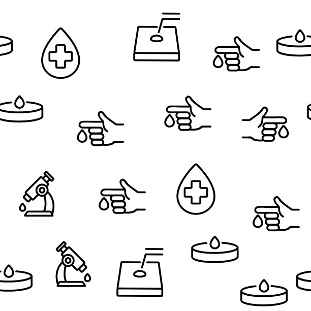 血液学无缝模式图片下载