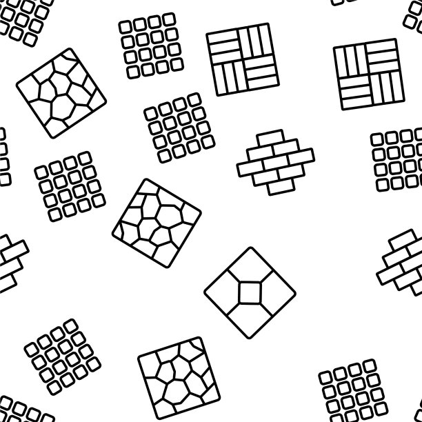 地砖材质无缝花纹图片下载