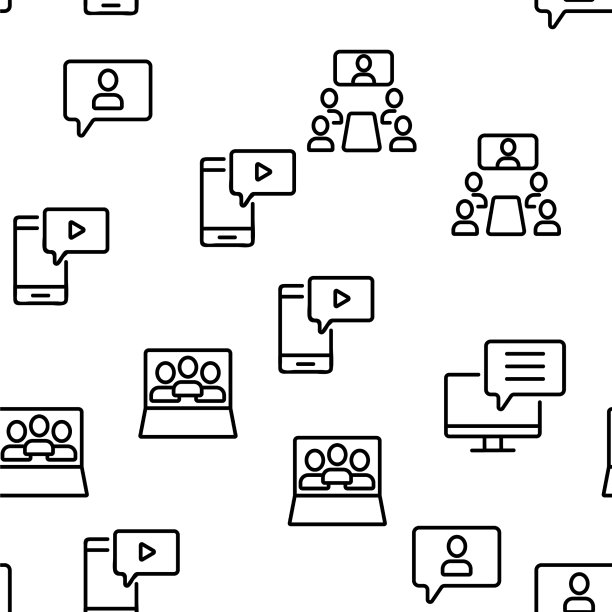 网络研讨会教育无缝模式图片下载