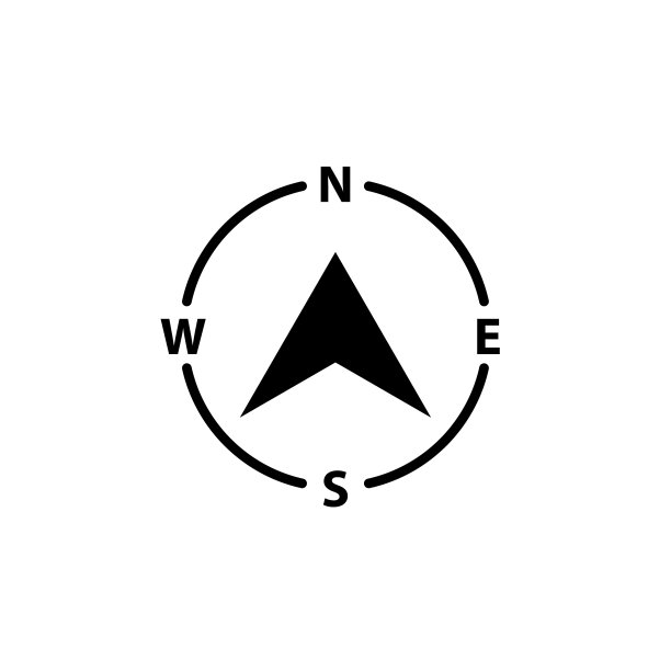 指南针Logo图标图片下载