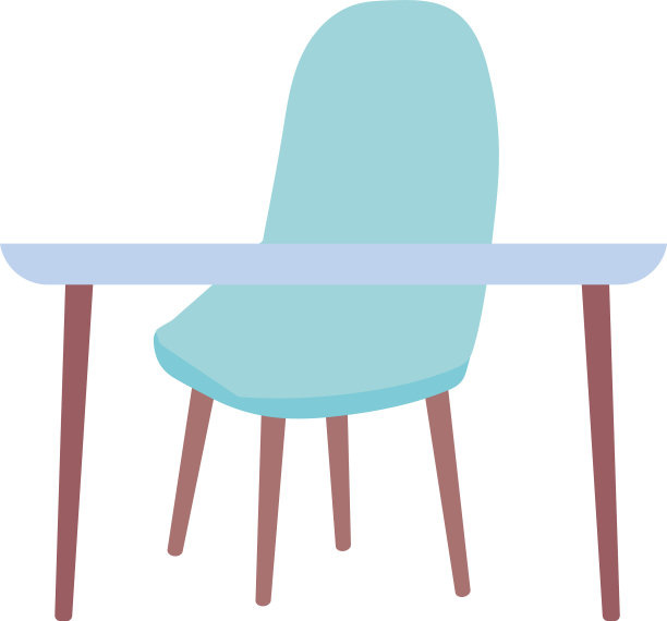 桌椅家具舒适孤立图标图片下载