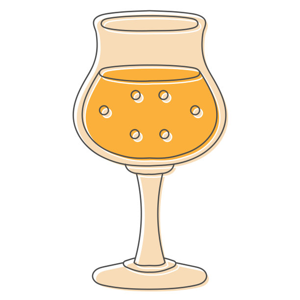 软饮料手绘设计矢量插图图片下载