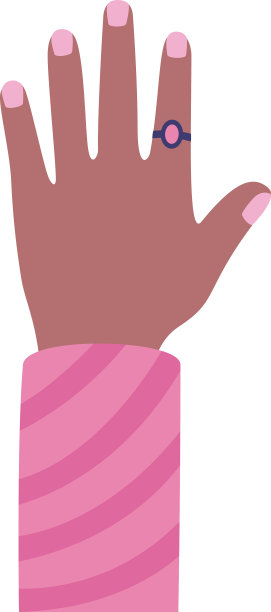 非洲手人类上平风格图标图片下载