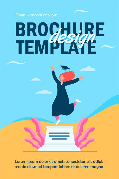 快乐的女学生庆祝毕业图片下载