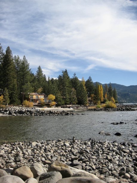 北太浩湖景观图片下载
