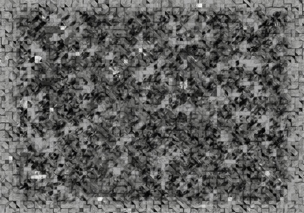 抽象灰色金属平铺背景，3d渲染图片下载