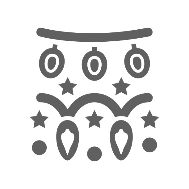 装饰，事件，灯光图标。图片下载