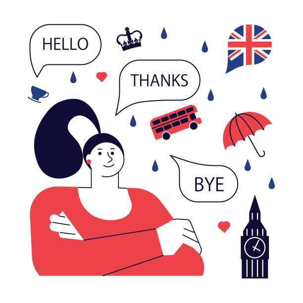 英语语言课程的概念图片下载