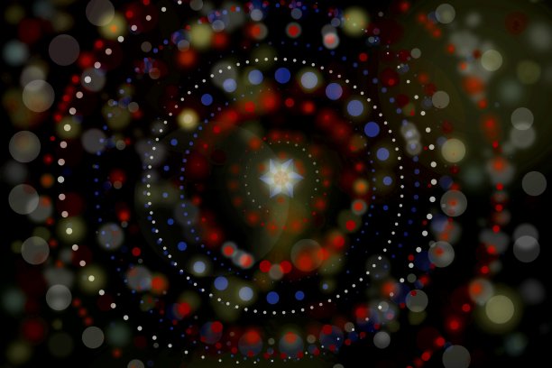 抽象的幻景灯光效果背景图片下载